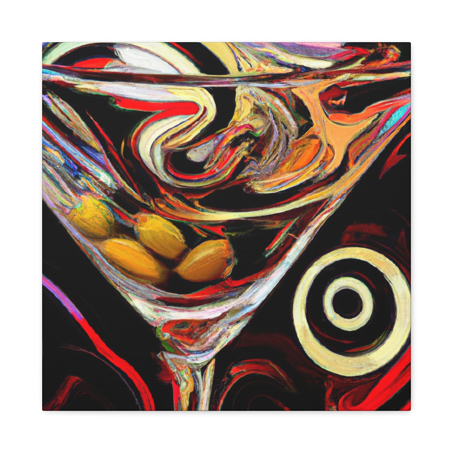 Martini's Heavenly Toast - Canvas