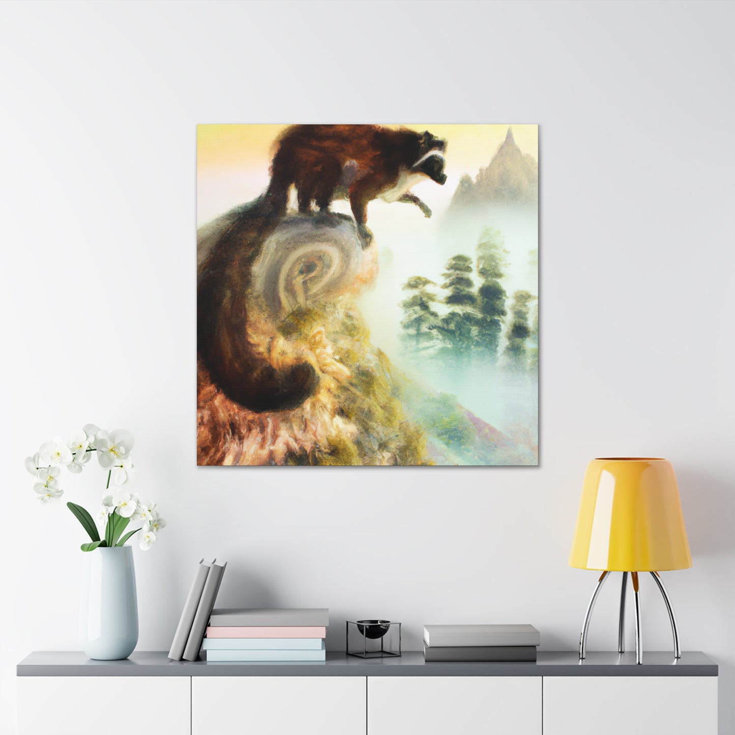 Skunk In Intuition - Canvas