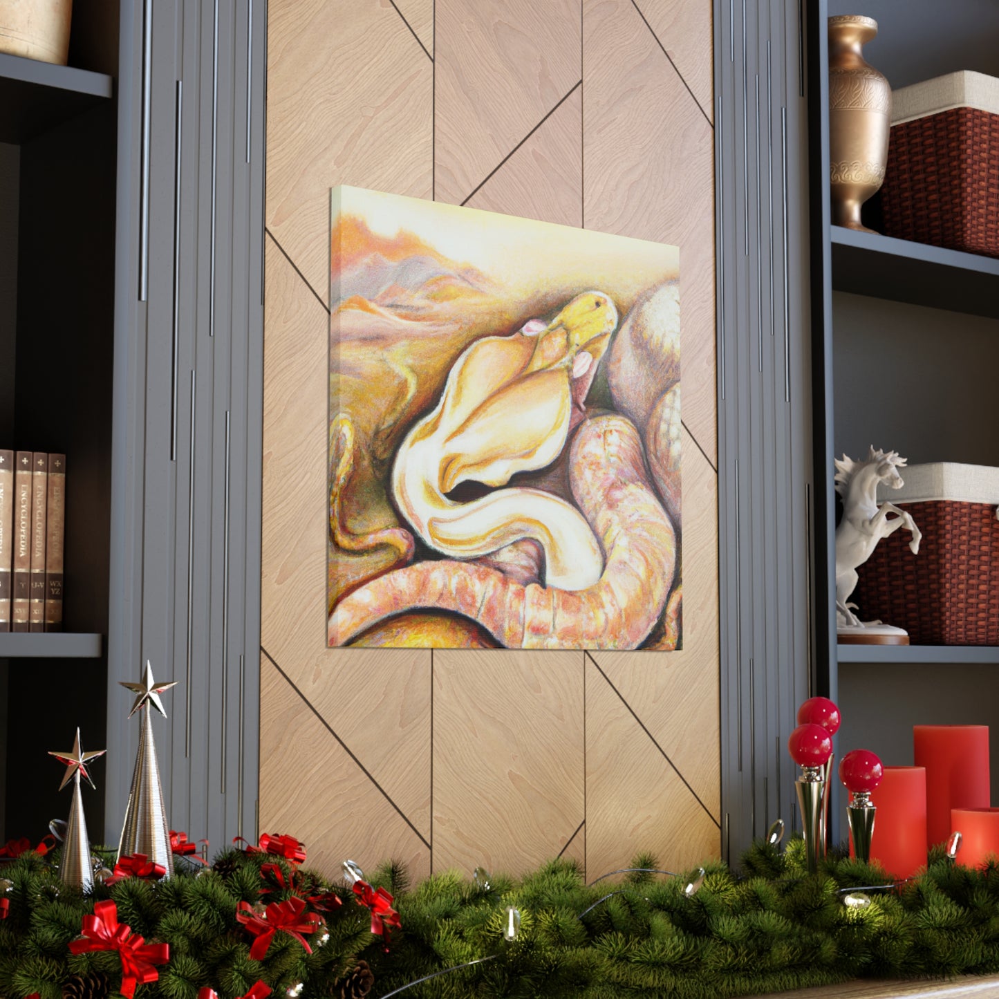 Rattlesnake in Dreamland - Canvas