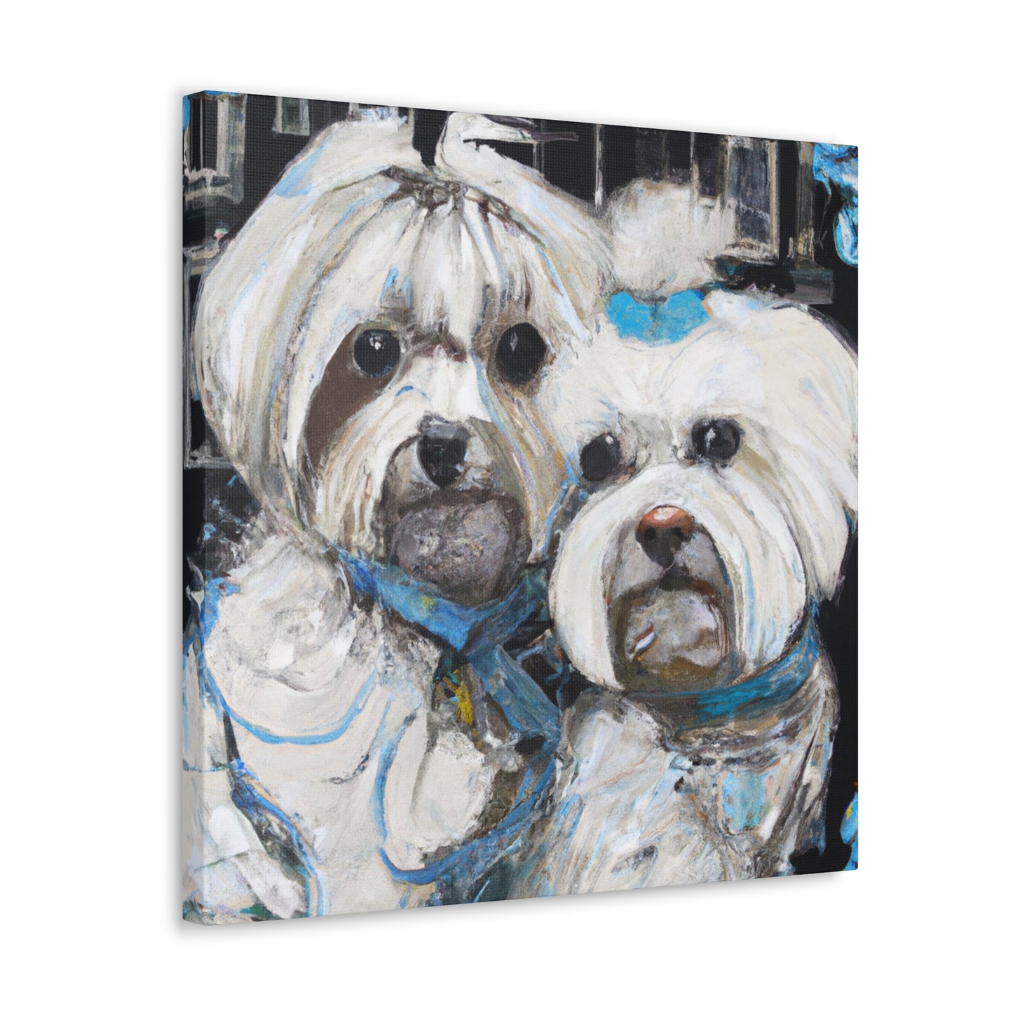 Maltese Street Mural - Canvas