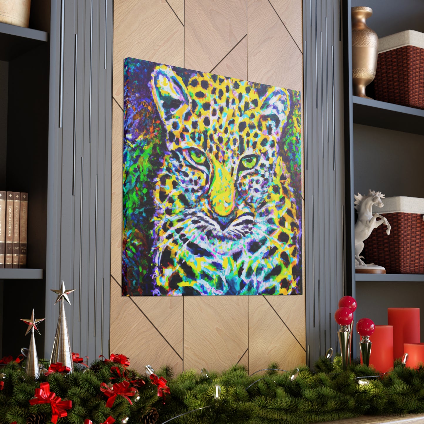 Leopard on the Prowl - Canvas