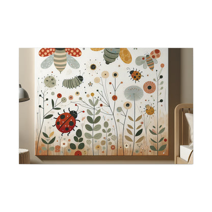 Whimsical Nature's Symphony - Canvas