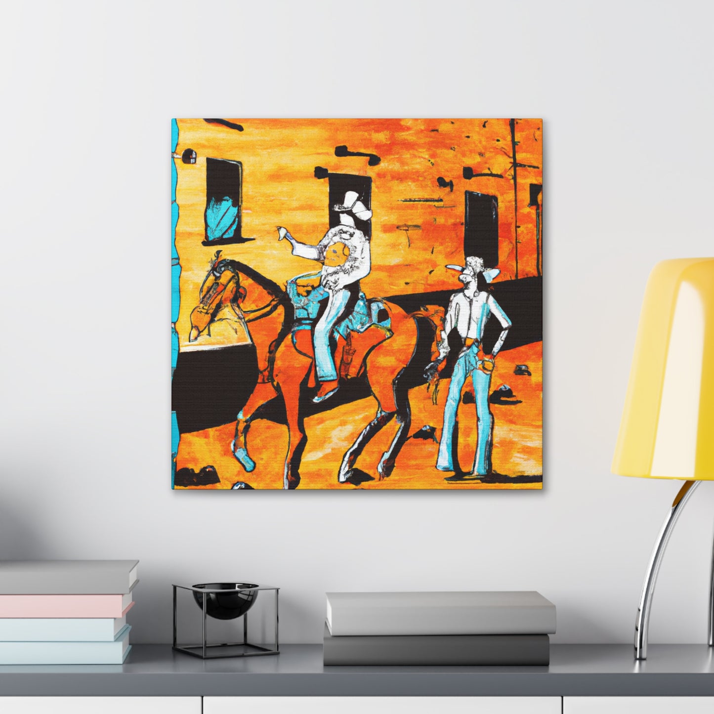 Rodeo Western Epic - Canvas