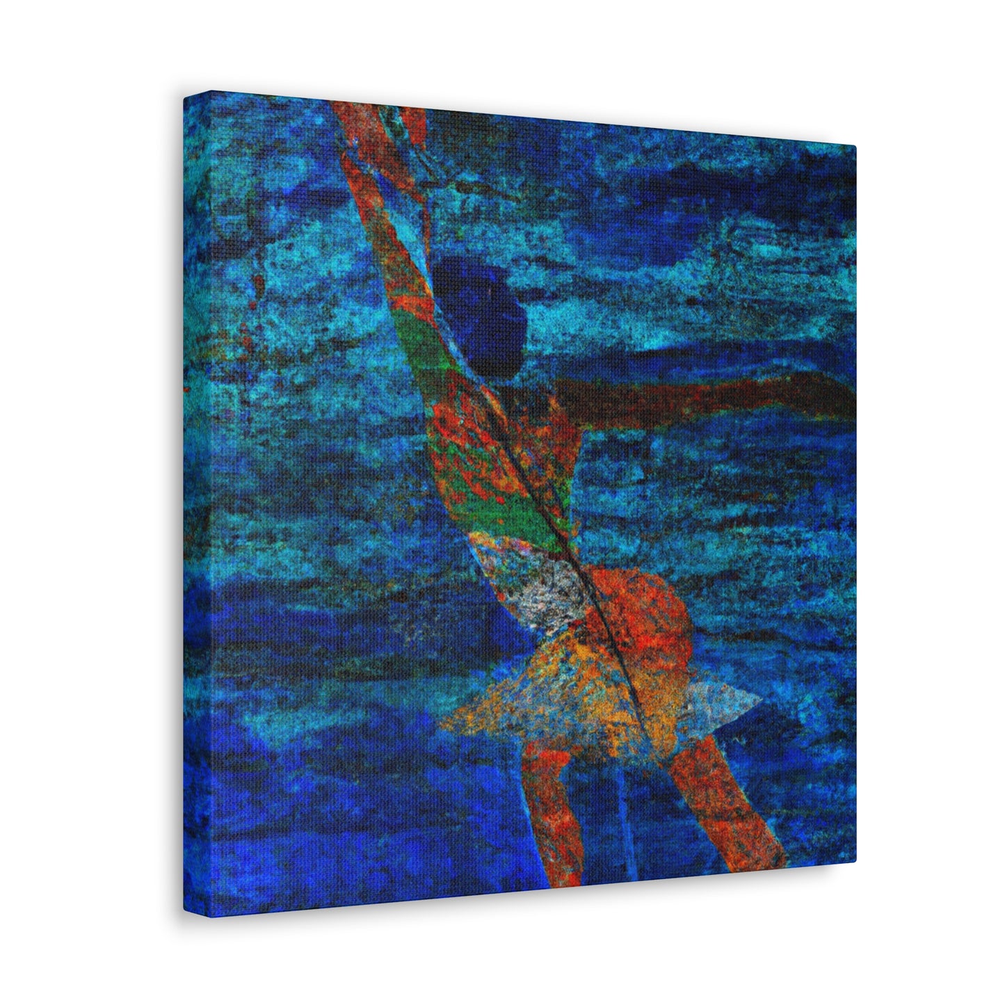 Gymnasts in Motion - Canvas