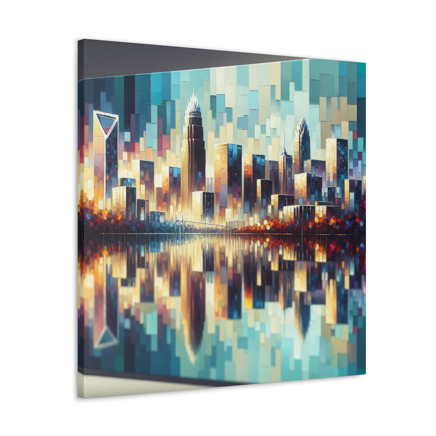 "Urban Euphoria: Charlotte Reverie" - Canvas