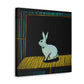 Rabbit in Neutral Tones - Canvas