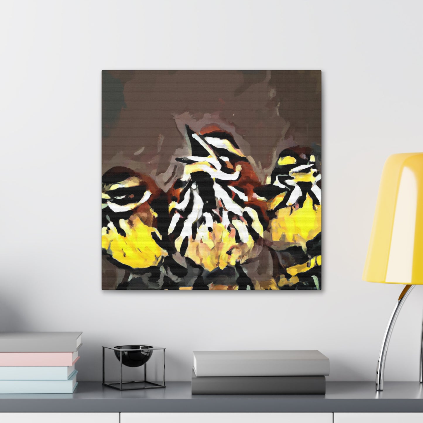 Song Sparrow Illuminated - Canvas