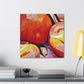 Tomato Red Reflection - Canvas