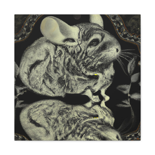 Chinchilla in Moonlight - Canvas