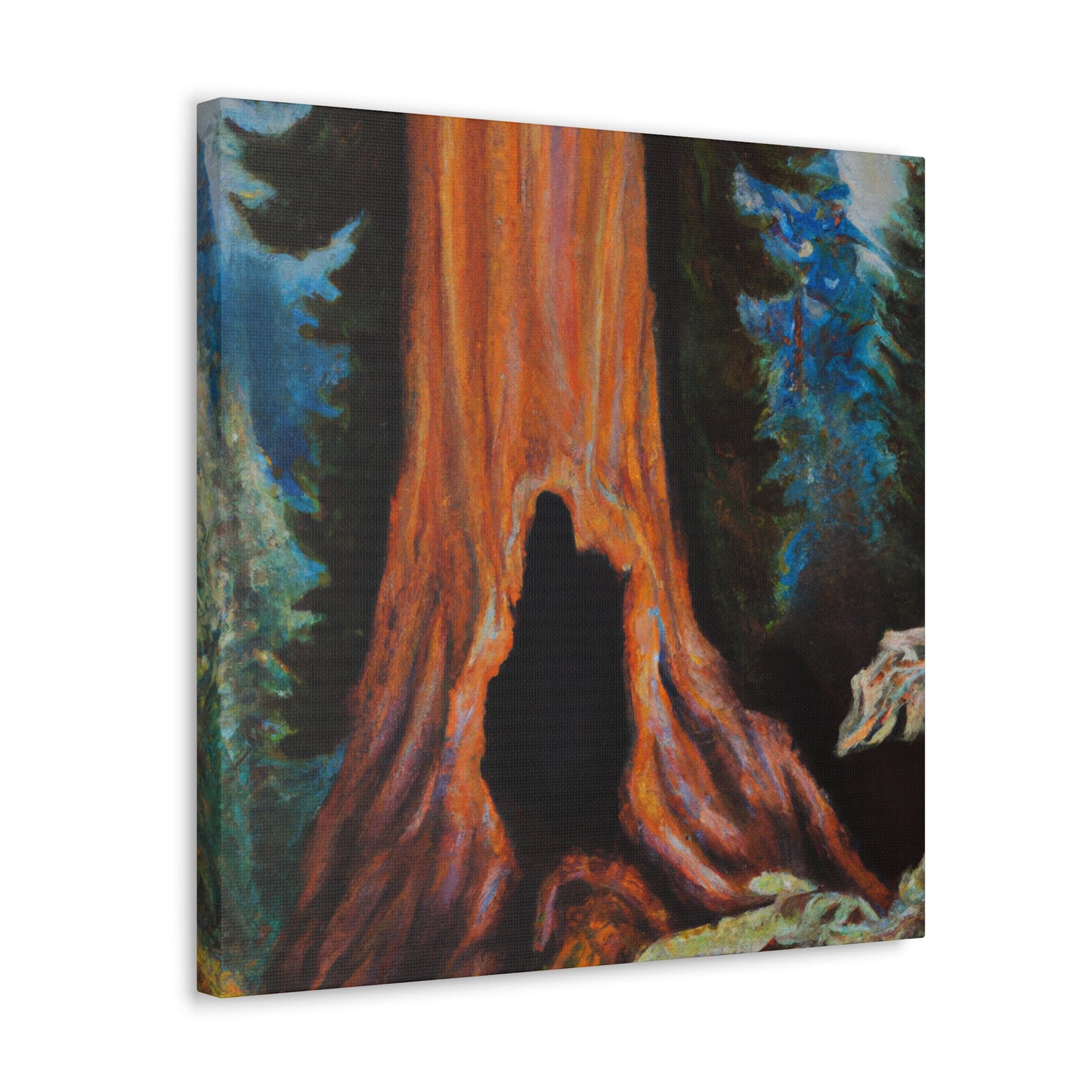 "Redwood Serenity Dreamscape" - Canvas