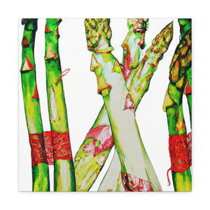 "Spring Asparagus Bouquet" - Canvas