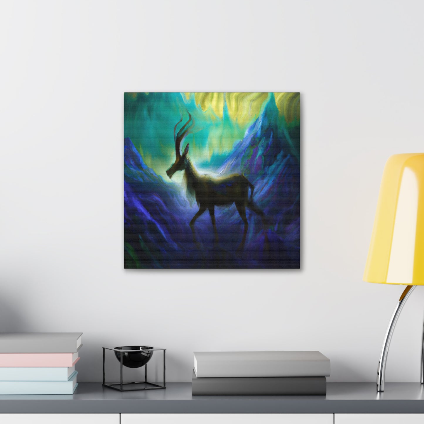 Chamois in the Wild - Canvas