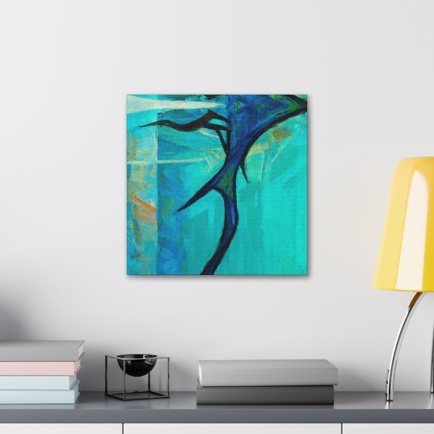 "Sailfish in Art Deco" - Canvas