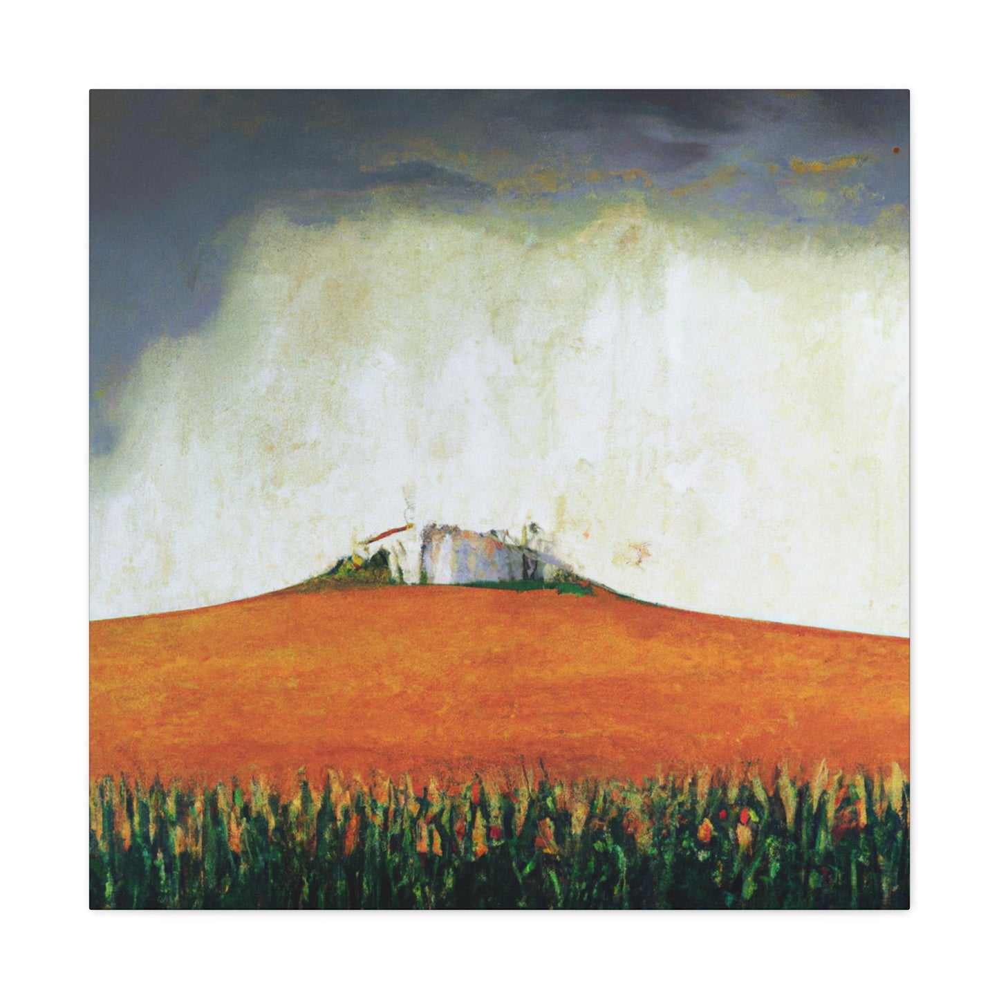 "Crops in Abstracted Fields" - Canvas