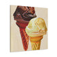 "Cone of Sweet Neoclassicism" - Canvas