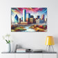 Vintage Dallas Dreamscape - Canvas