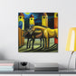 Horse Riderless Gallop - Canvas