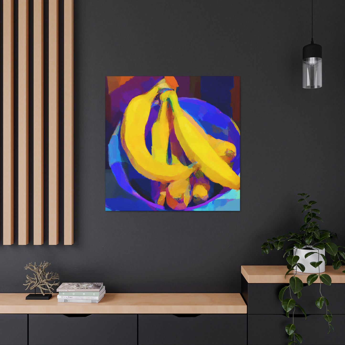 Bananas in Neoclassicism - Canvas