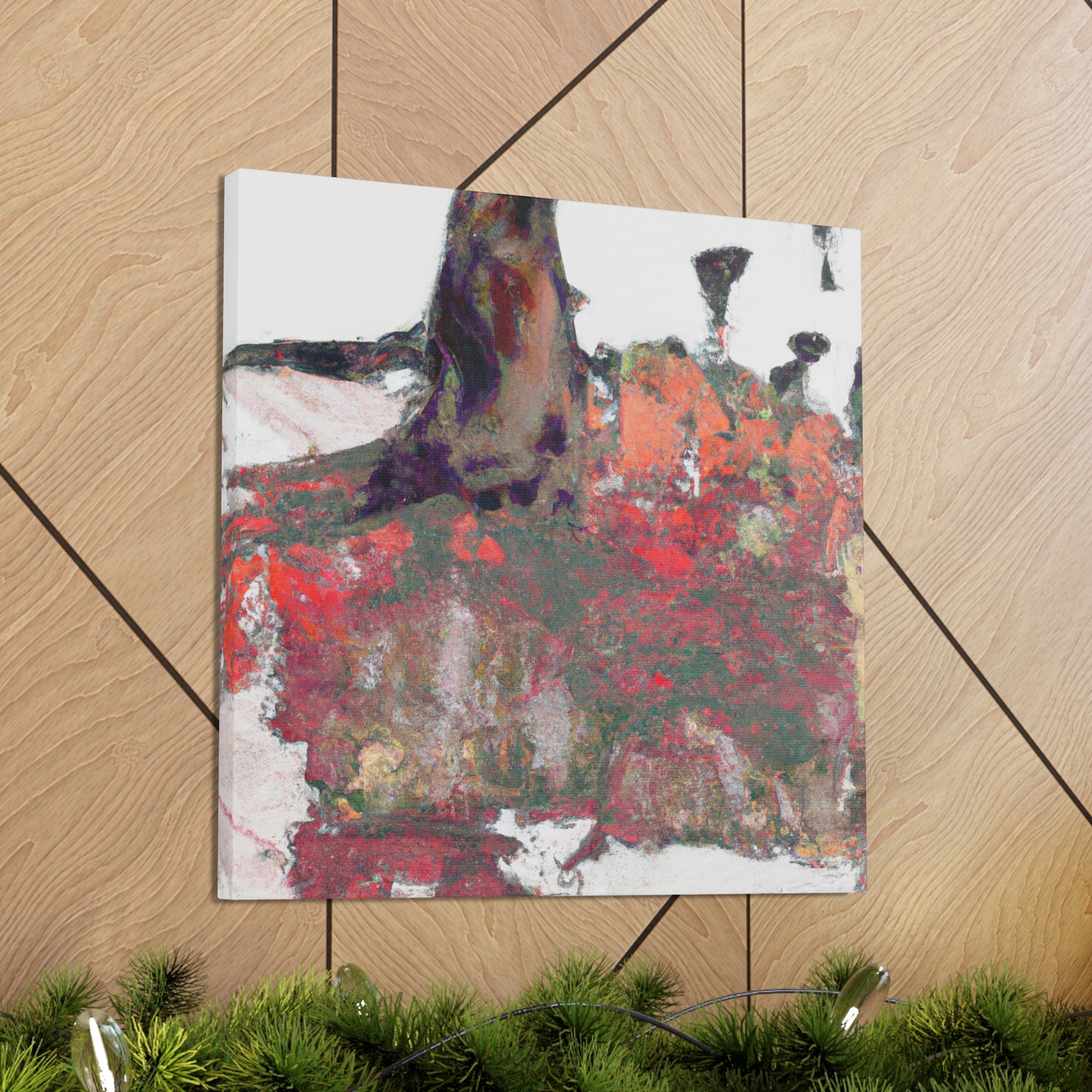 Sheep in Expressionism - Canvas