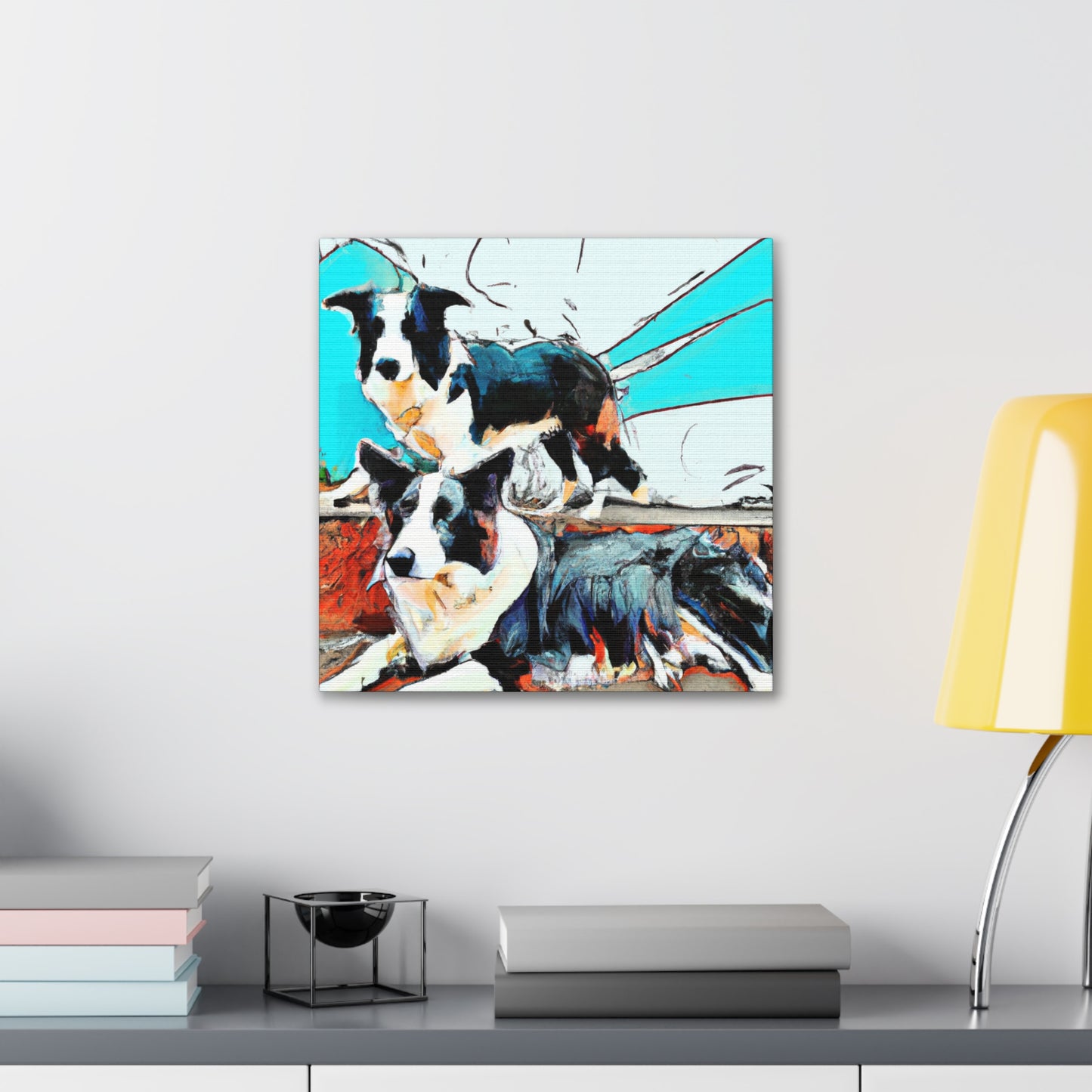 The Perfect Border Collie - Canvas