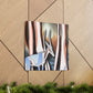 "Chamois in Art Deco" - Canvas