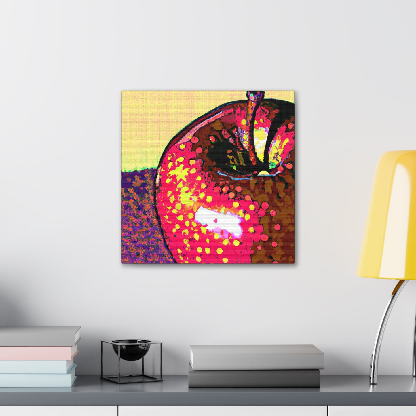 "Apple of Pop Art" - Canvas