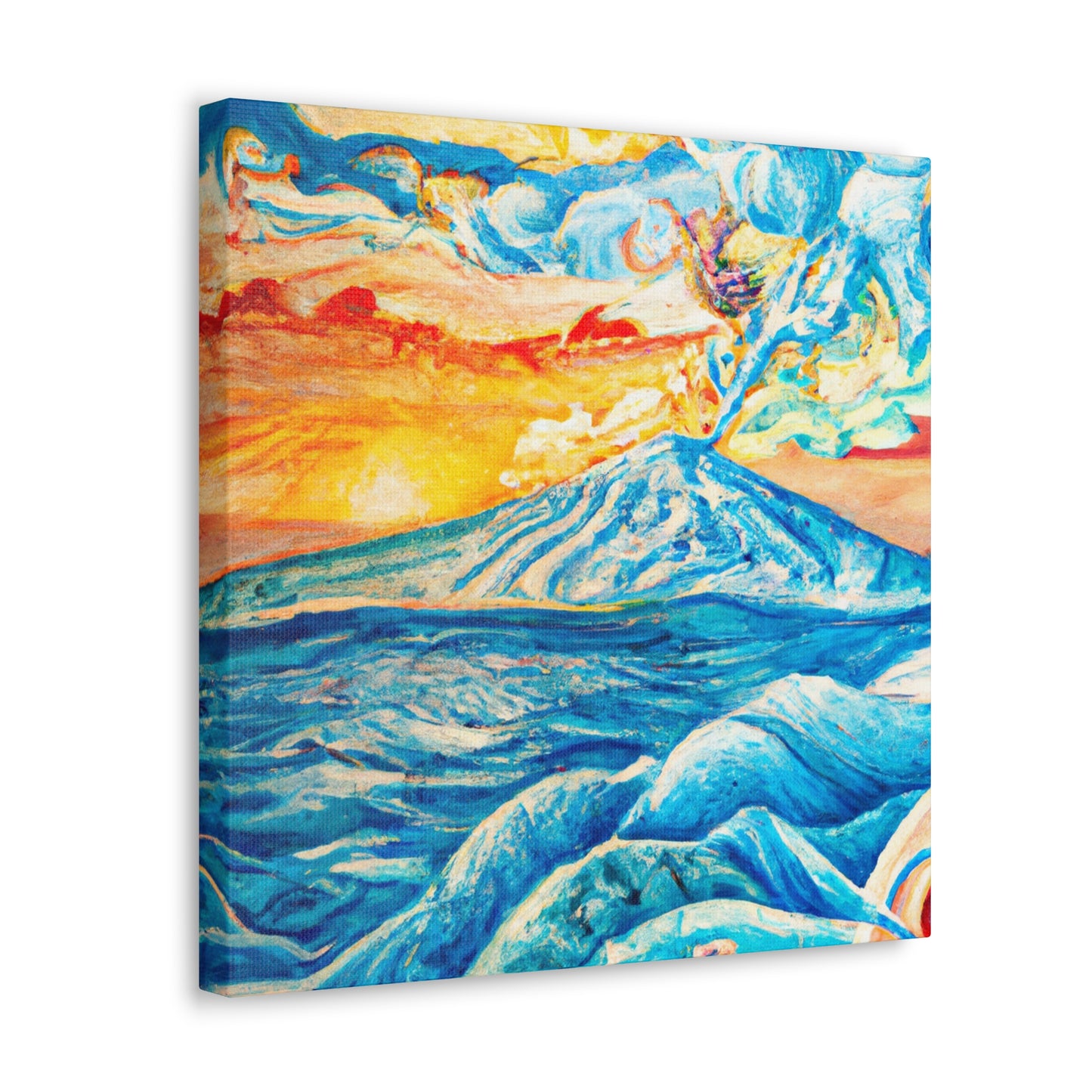 "Ocean of Art Nouveau" - Canvas