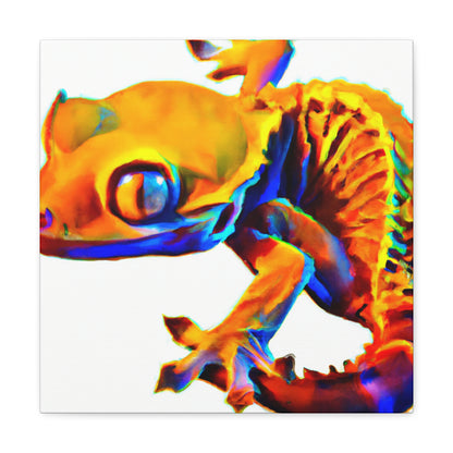 Crested Gecko Reflection - Canvas