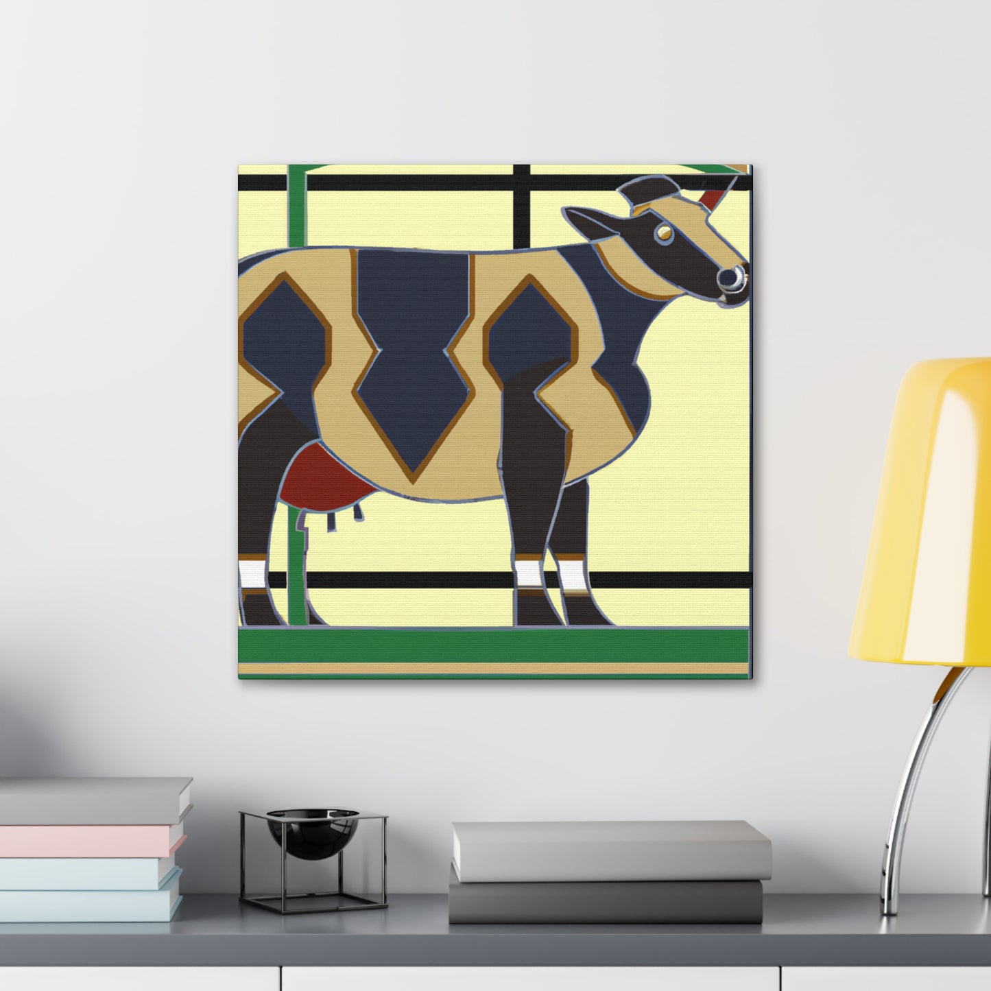 Cow on a Cusp - Canvas