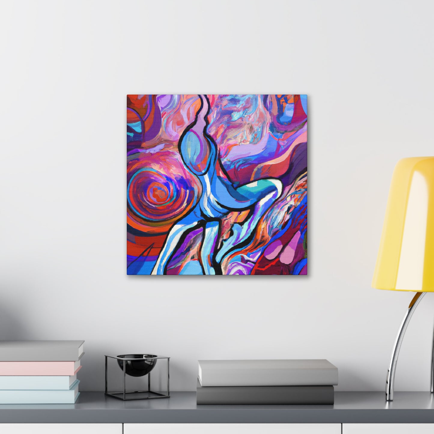 Yoga Expressionism Bliss - Canvas