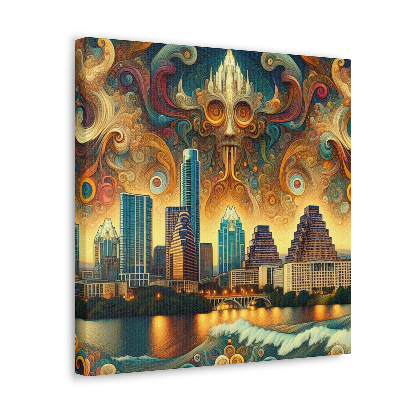 "Enigmatic Austin Dreamscape" - Canvas