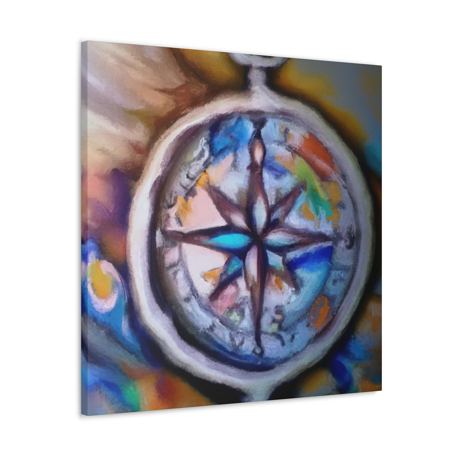 "Compass in Abstraction" - Canvas