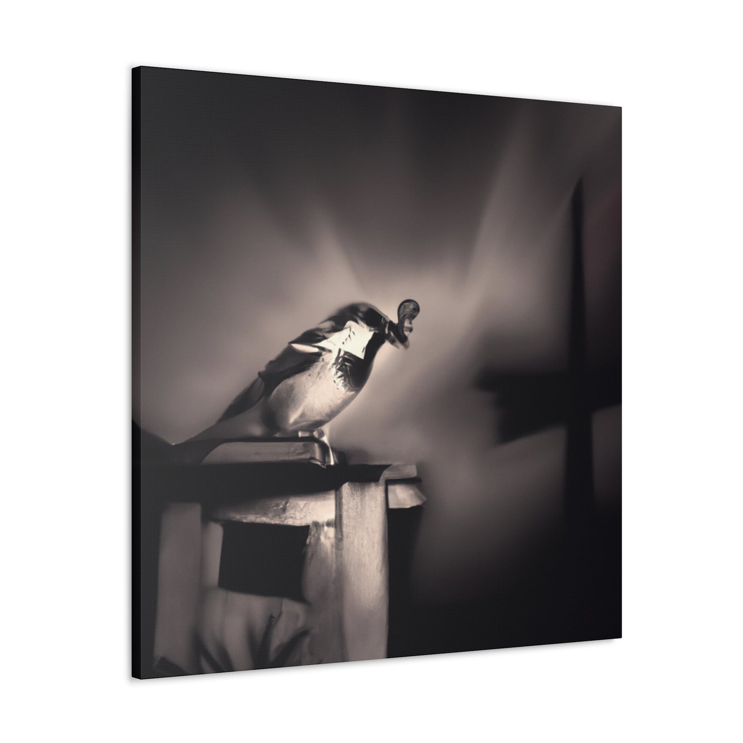 "Sparrow in Surrealism" - Canvas