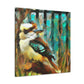 Kookaburra Folk Art - Canvas