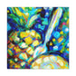 "Fauvist Pineapple Passion" - Canvas