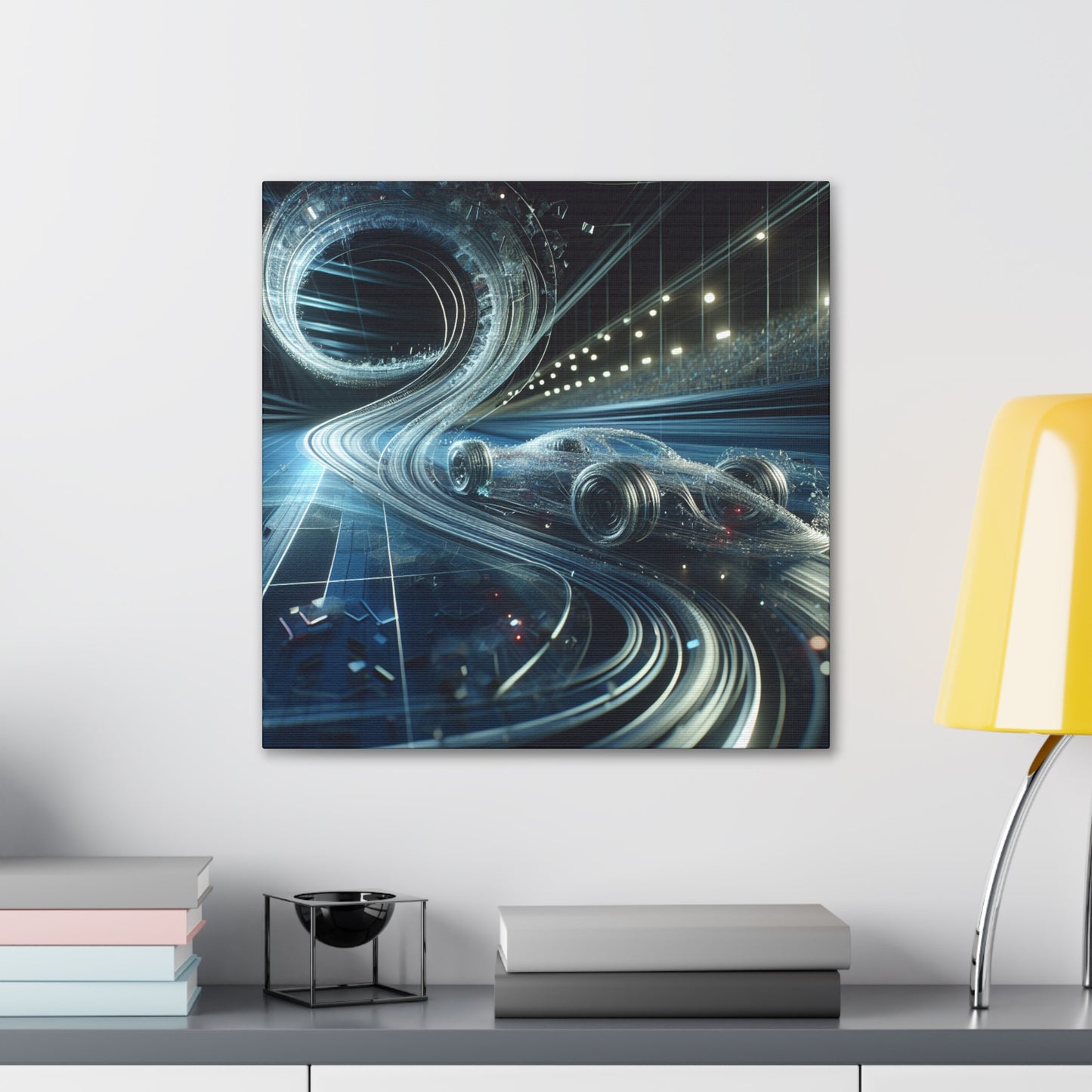 "Unbounded Speed Formations" - Canvas