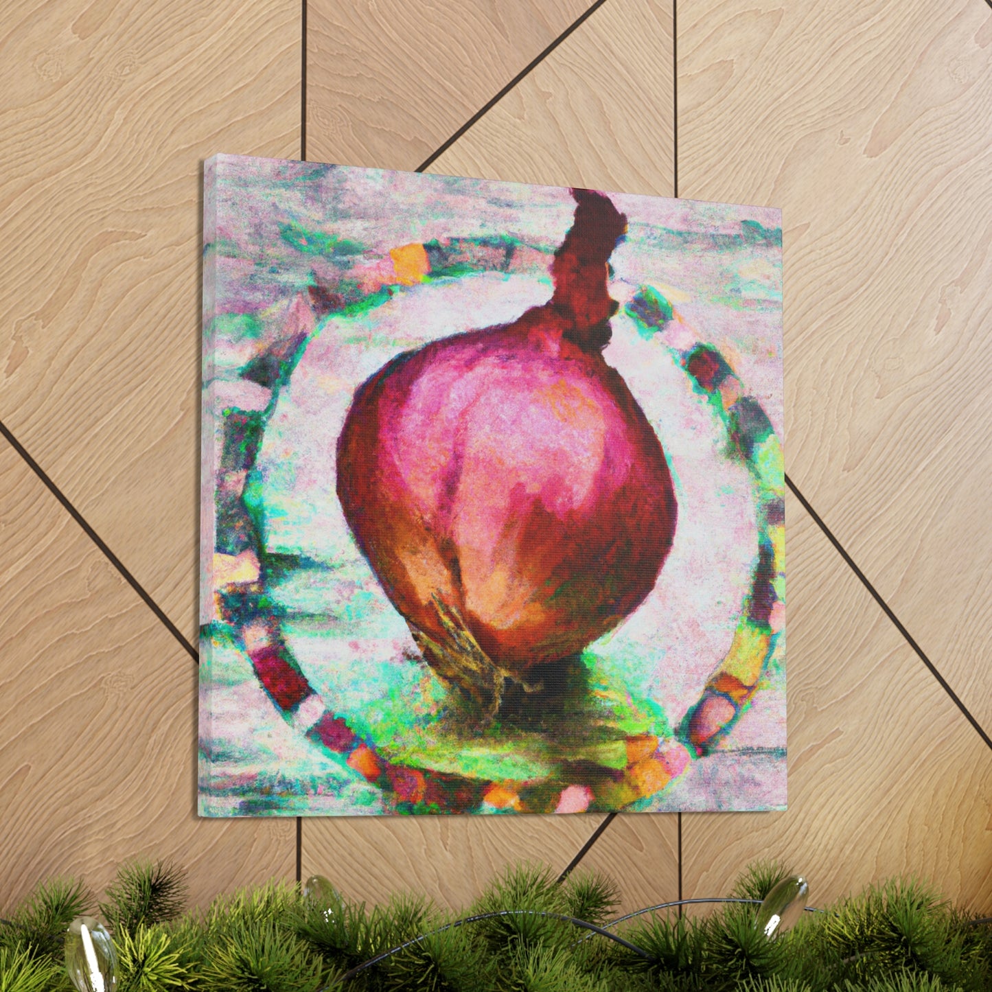 Delectable Onion Delight - Canvas