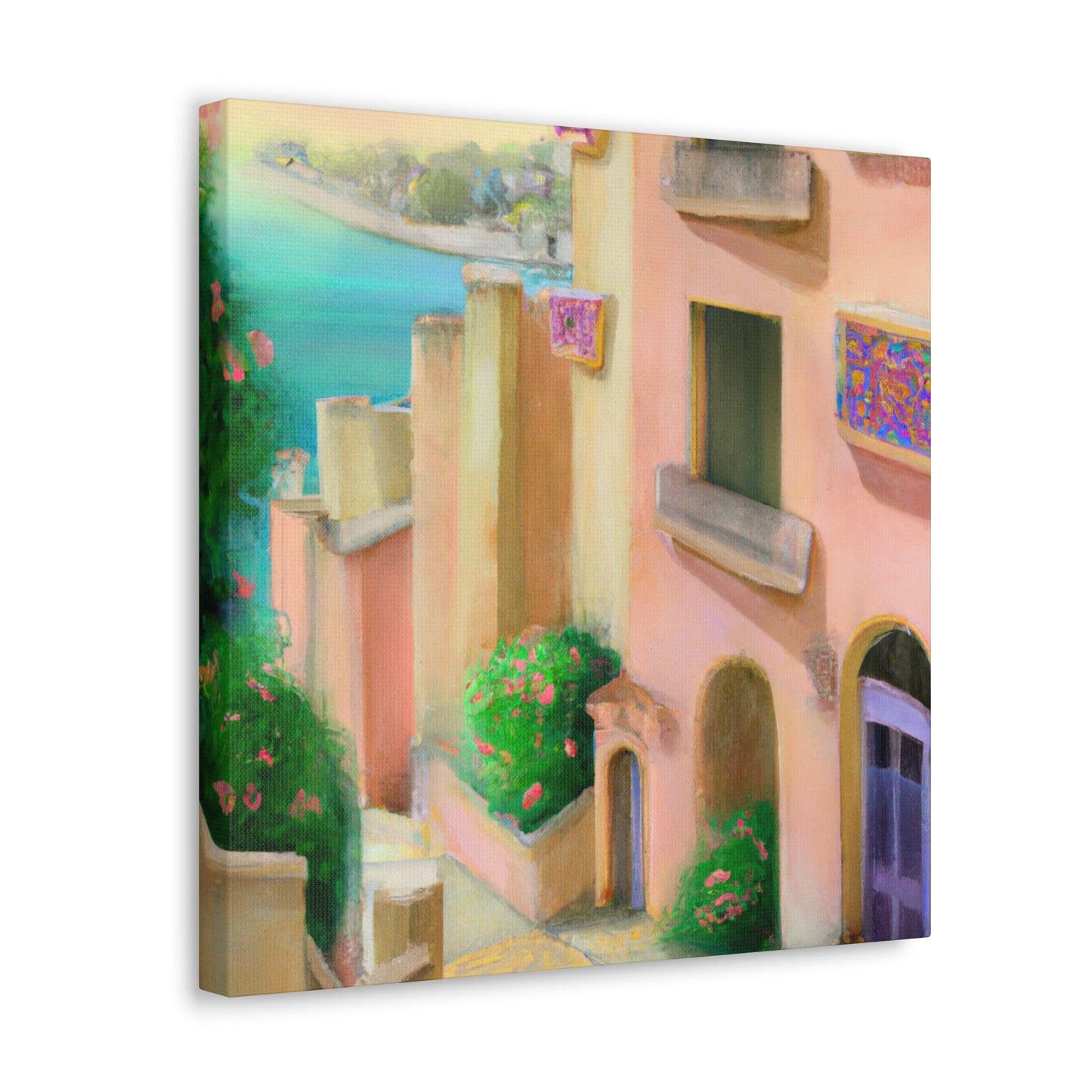 "Summertime Mediterranean Dream" - Canvas