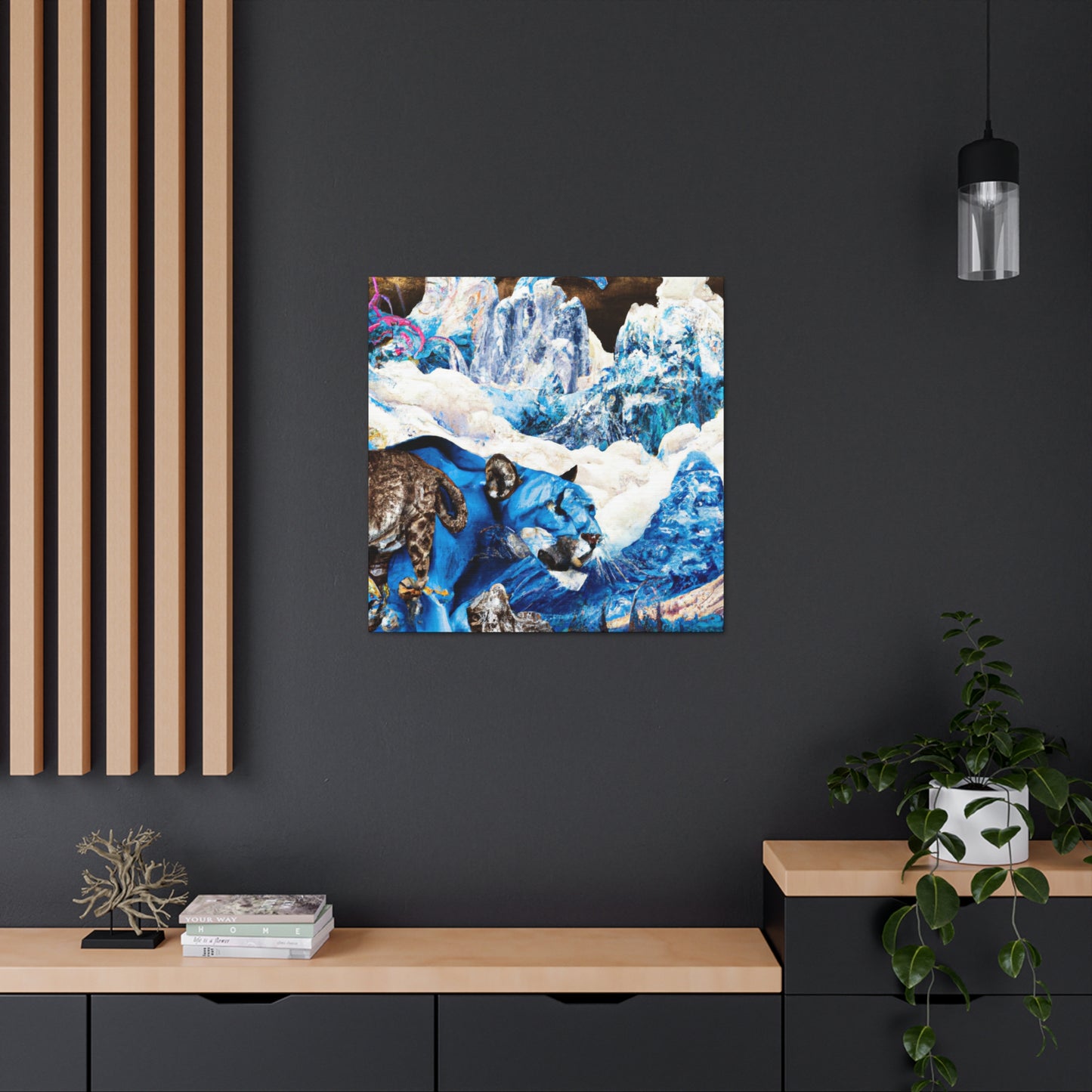 Cougar in a Dream - Canvas