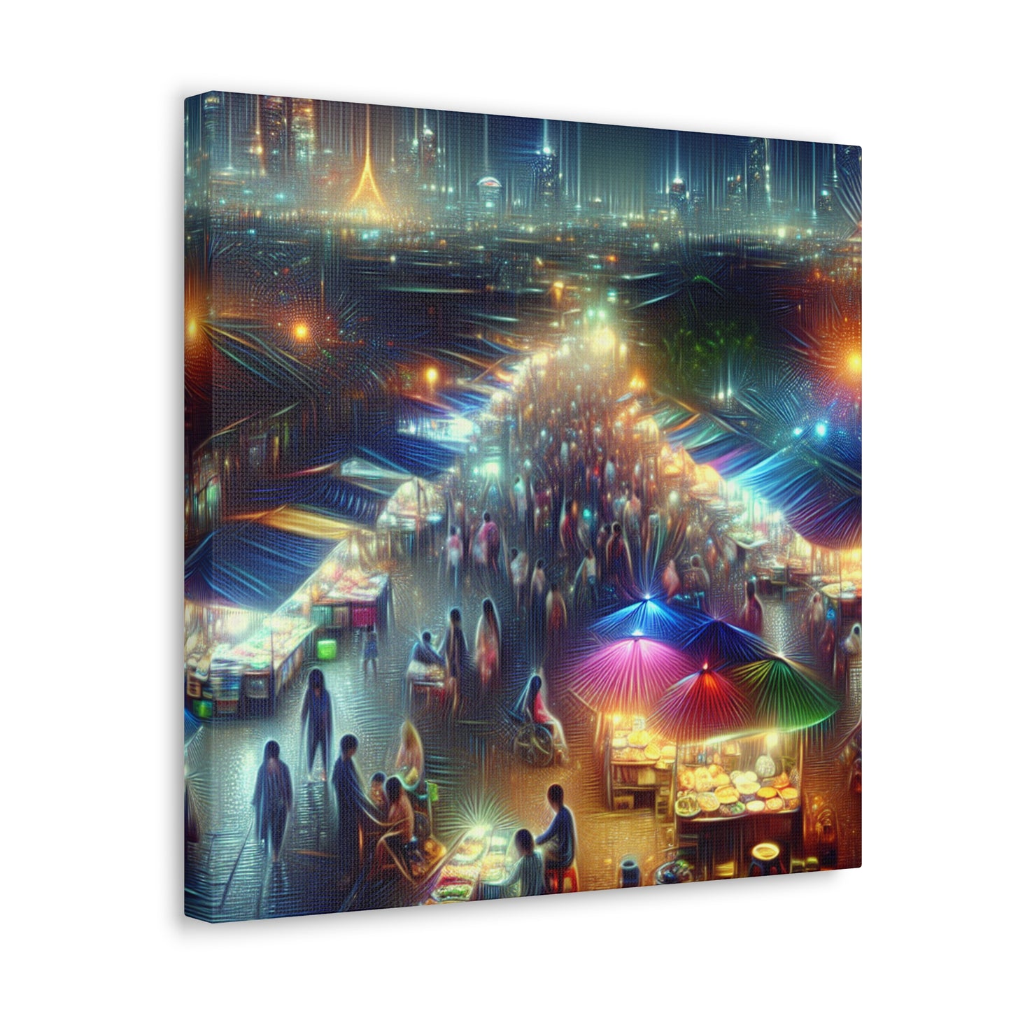 Enigmatic Midnight Bazaar - Canvas