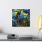 Amazon Parrot Dreams. - Canvas