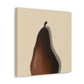 "Pear Minimalism Abstraction" - Canvas