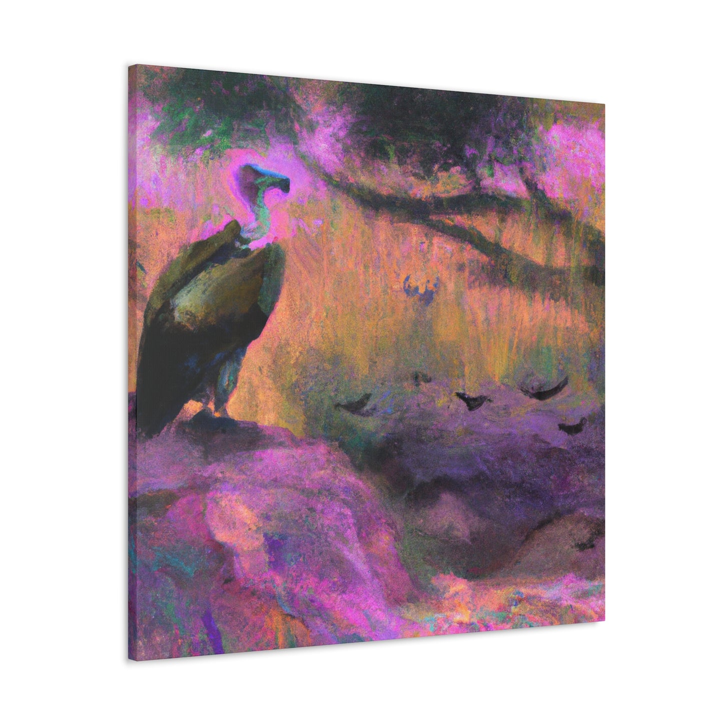 "Vulture in the Sky" - Canvas