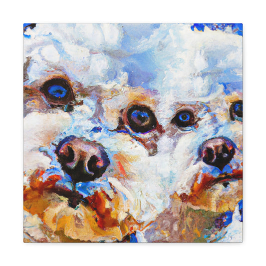 "Bichon in Bloom" - Canvas