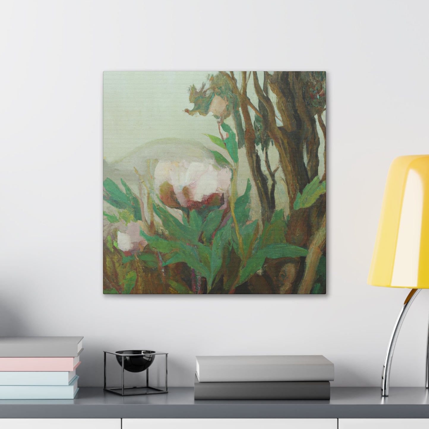 "Peony in Bloom' - Canvas