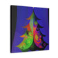 Christmas Tree Splendor - Canvas