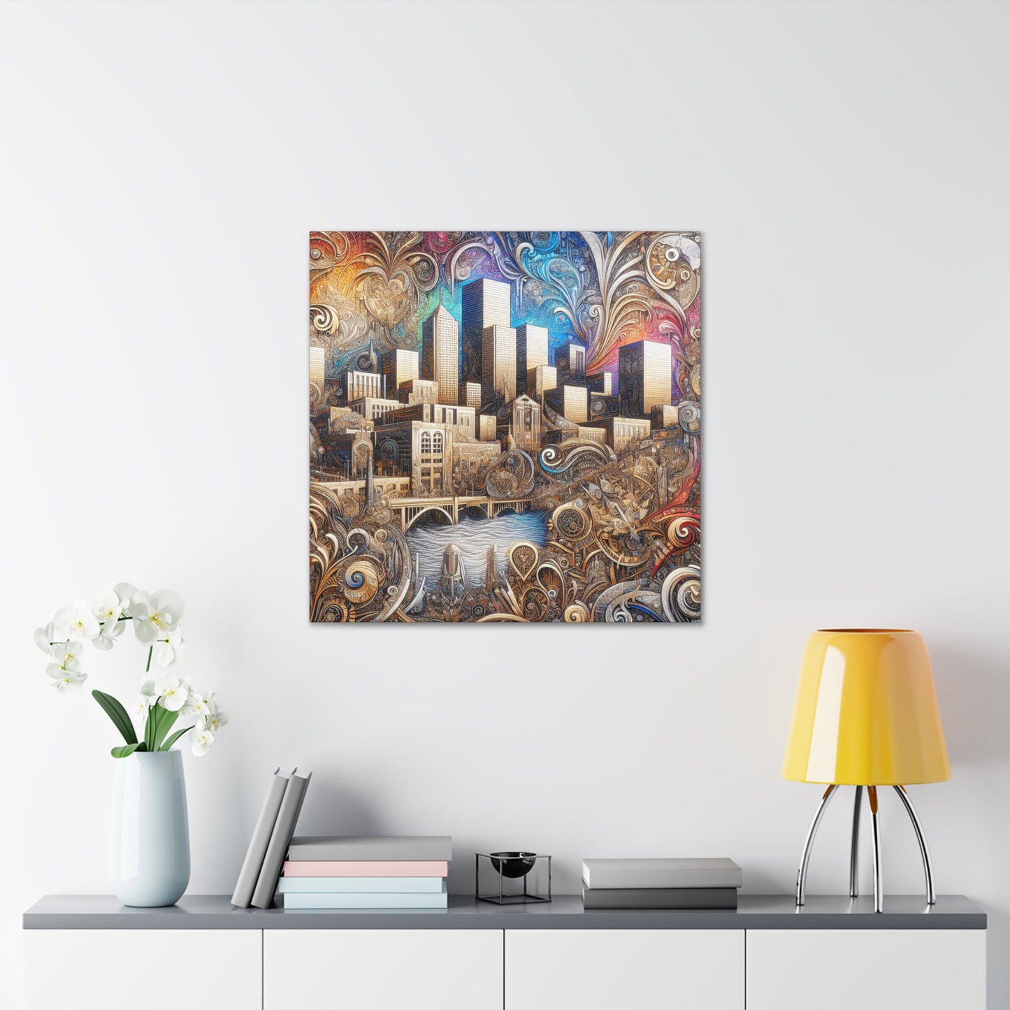 Mile High City's Expression - Canvas