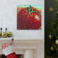 Tomato Pointillism Dream - Canvas