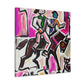 Rodeo in Abstract form - Canvas