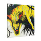 "Hyena's Masked Identity" - Canvas